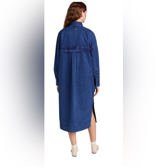 Tibi -Tencel Cotton Shirtdress SIZE S Lagan, minimalist, modern style oversize - Picture 8 of 9